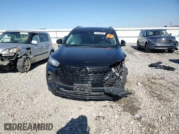 2021 Buick Encore GX Select with VIN KL4MMDS2XMB058746, listed as a Copart auction lot 41926045 with 42,738 mi miles and Salvage title. Bid and sale history available at DreamBid. Image 11.
