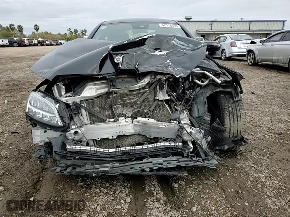 2023 Mercedes-Benz C 43 AMG with VIN W1KWJ6EB6PG128853, listed as a Copart auction lot 42176595 with 23,203 mi miles and Salvage Title. Bid and sale history available at carsss.com. Image 10.