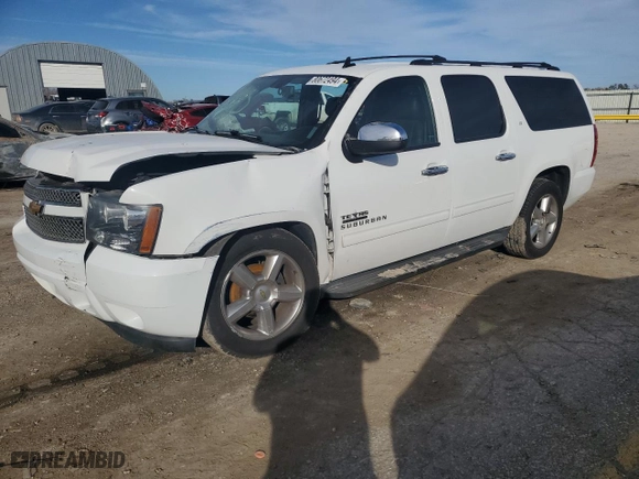 2013 Chevrolet Suburban LT with VIN 1GNSCJE0XDR361209, listed as a Copart auction lot 80672494 with 187,563 mi miles and Salvage Title. Bid and sale history available at carsss.com. Image 1.