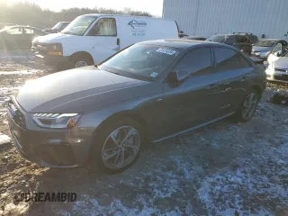 2021 Audi A4 S line Premium Plus with VIN WAUEAAF42MA030049, listed as a Copart auction lot 87474234 with 16,898 mi miles and Salvage Title. Bid and sale history available at DreamBid. Image 1.