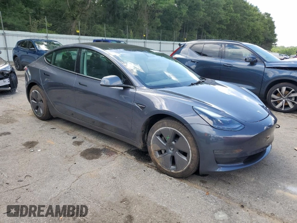2023 Tesla Model 3 с VIN 5YJ3E1EA0PF617724, выставлен на аукционе Copart как лот 64719645 с пробегом Не указан миль и Списание • Salvage title. История ставок и продаж доступна на DreamBid. Изображение 4.