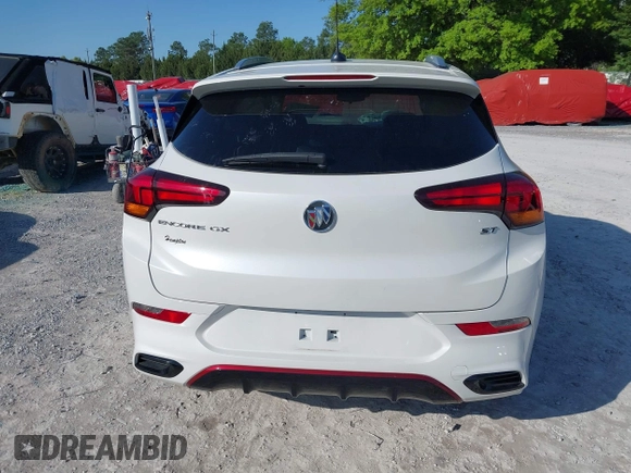 2022 Buick Encore GX Select с VIN KL4MMDSL7NB104429, выставлен на аукционе IAAI как лот 41997126 с пробегом 22 488 миль миль и . История ставок и продаж доступна на DreamBid. Изображение 16.