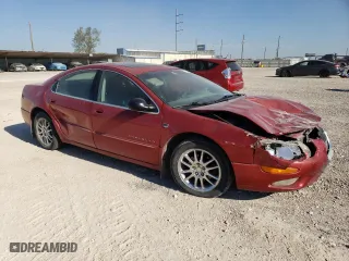 2001 Chrysler 300M with VIN 2C3AE66G71H718403, listed as a Copart auction lot 74113444 with 0 mi miles and Salvage Title. Bid and sale history available at carsss.com. Image 4.