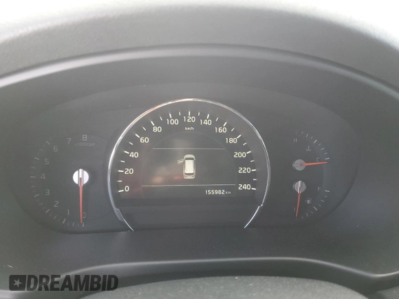 2019 Kia Sorento EX V6 with VIN 5XYPHDA53KG492075, listed as a Copart auction lot 46924185 with 155,982 mi miles and Salvage Title. Bid and sale history available at carsss.com. Image 9.