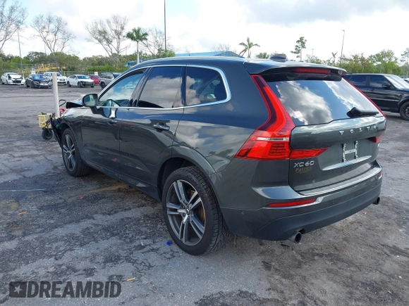 2019 Volvo XC60 Momentum with VIN LYV102RK3KB219321, listed as a IAAI auction lot 41601803 with 42,740 mi miles and . Bid and sale history available at DreamBid. Image 3.