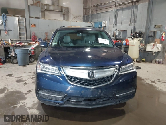 2014 Acura MDX Tech Pkg with VIN 5FRYD4H46EB048809, listed as a IAAI auction lot 41573811 with 199,888 mi miles. Bid and sale history available at carsss.com. Image 12.