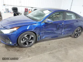 2023 Hyundai Elantra Hybrid Limited with VIN KMHLN4AJ8PU040886, listed as a IAAI auction lot 41456872 with 22,870 mi miles. Bid and sale history available at carsss.com. Image 6.