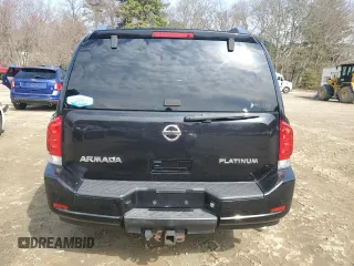2012 Nissan Armada Platinum z VIN 5N1AA0NE0CN620694, wystawiony jako Copart lot #53460615 z przebiegiem 205 525 mil mil oraz Tytuł czysty. Historia ofert i sprzedaży dostępna na DreamBid. Obrazek 6.