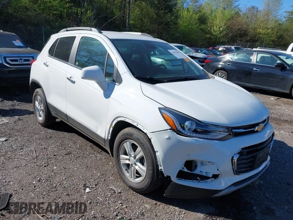 2020 Chevrolet Trax LT with VIN KL7CJLSB9LB005813, listed as a IAAI auction lot 41802888 with 31,212 mi miles and . Bid and sale history available at DreamBid. Image 1.