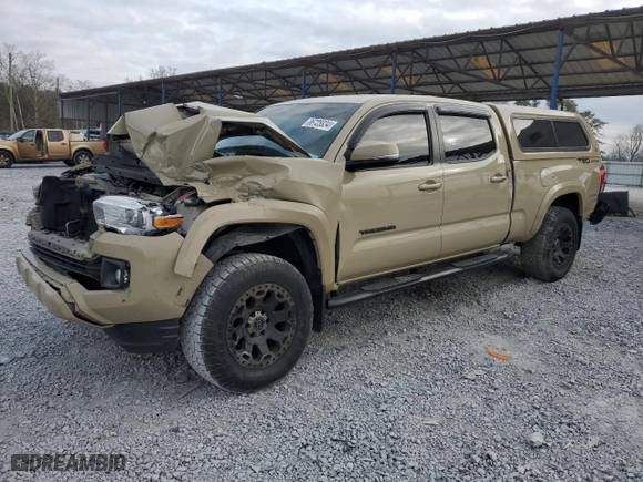 2016 Toyota Tacoma SR5 with VIN 3TMBZ5DN0GM004591, listed as a Copart auction lot 86725834 with 92,378 mi miles and Salvage Title. Bid and sale history available at carsss.com. Image 1.
