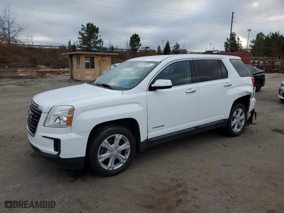 2017 GMC Terrain SLE with VIN 2GKALMEK6H6131292, listed as a Copart auction lot 84289954 with NaN miles and Salvage Title. Bid and sale history available at carsss.com. Image 1.