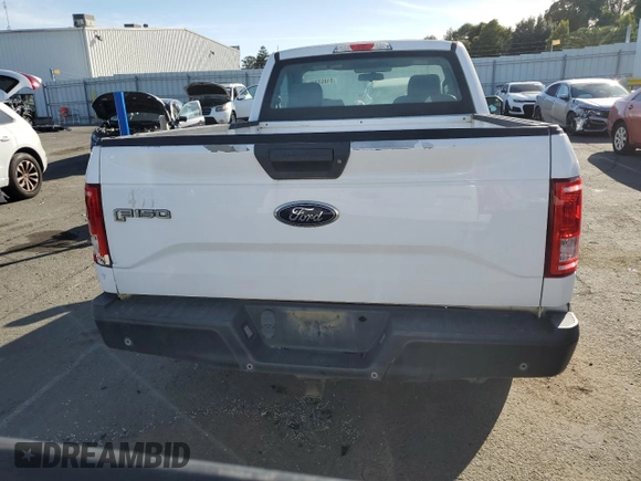 2017 Ford F-150 XL with VIN 1FTMF1CF2HKC86570, listed as a Copart auction lot 51863205 with 181,397 mi miles and Clean Title. Bid and sale history available at carsss.com. Image 6.