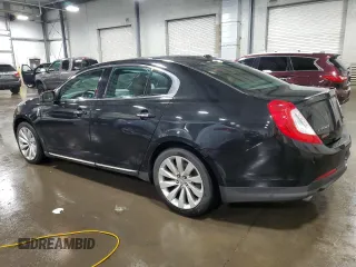 2013 Lincoln MKS with VIN 1LNHL9EK4DG615815, listed as a Copart auction lot 51675925 with 108,273 mi miles and Salvage title. Bid and sale history available at DreamBid. Image 2.