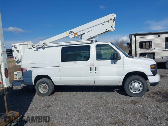 2012 Ford Econoline Cargo Super Duty Commercial with VIN 1FTSE3EL5CDB22042, listed as a IAAI auction lot 41950506 with 157,363 mi miles. Bid and sale history available at carsss.com. Image 13.