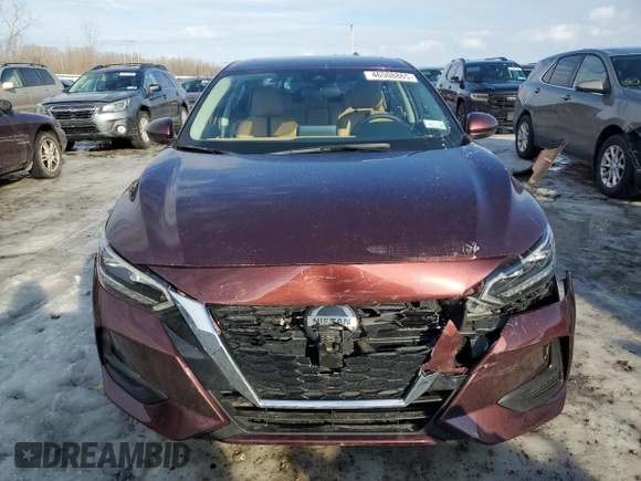 2020 Nissan Sentra SV z VIN 3N1AB8CV4LY255798, wystawiony jako Copart lot #46508865 z przebiegiem 26 559 mil mil oraz Nie do naprawy • Non repairable. Historia ofert i sprzedaży dostępna na DreamBid. Obrazek 5.