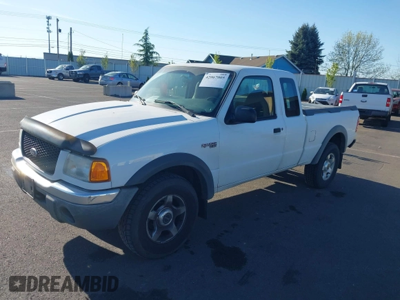 2001 Ford Ranger XL Fleet z VIN 1FTZR15E31PB50474, wystawiony jako IAAI lot #42067005 z przebiegiem 140 566 mil mil oraz . Historia ofert i sprzedaży dostępna na DreamBid. Obrazek 2.