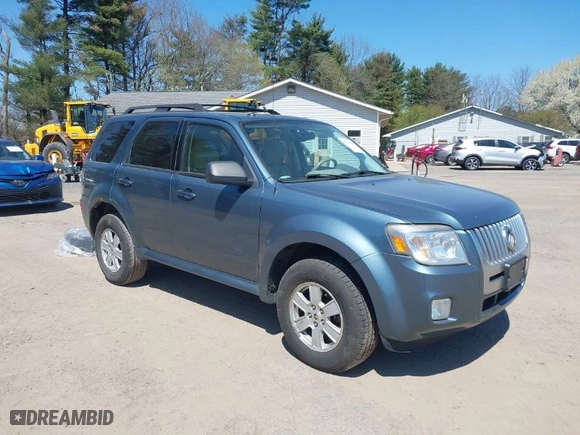 2010 Mercury Mariner with VIN 4M2CN8BG3AKJ01945, listed as a IAAI auction lot 42025848 with 124,617 mi miles. Bid and sale history available at carsss.com. Image 1.