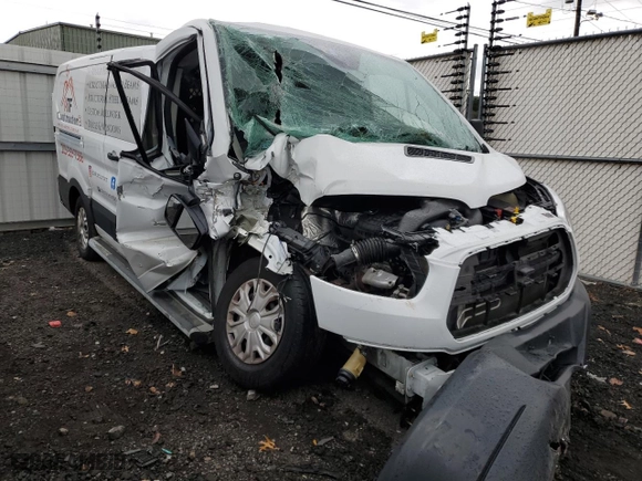 2019 Ford Transit Van with VIN 1FTYR1ZM4KKB21464, listed as a Copart auction lot 80657014 with NaN miles and Non Repairable. Bid and sale history available at carsss.com. Image 4.