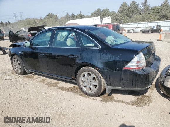 2008 Ford Taurus SEL with VIN 1FAHP24W48G113208, listed as a Copart auction lot 75126874 with 124,751 mi miles and Salvage Title. Bid and sale history available at carsss.com. Image 2.