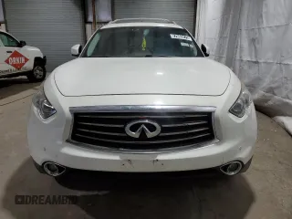 2014 Infiniti QX70 z VIN JN8CS1MW6EM413489, wystawiony jako Copart lot #87665875 z przebiegiem 139 371 mil mil oraz Czysty tytuł • Clean title. Historia ofert i sprzedaży dostępna na DreamBid. Obrazek 5.