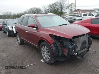 2017 Buick Enclave Convenience with VIN 5GAKRAKD7HJ248189, listed as a IAAI auction lot 41906120 with 107,486 mi miles and . Bid and sale history available at carsss.com. Image 1.