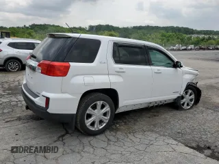2017 GMC Terrain SLE z VIN 2GKFLSEK6H6348464, wystawiony jako Copart lot #57296965 z przebiegiem 77 342 mil mil oraz Szkoda całkowita • Salvage title. Historia ofert i sprzedaży dostępna na DreamBid. Obrazek 3.