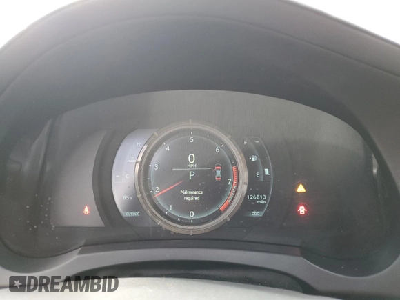 2015 Lexus IS 250 with VIN JTHBF1D20F5077891, listed as a Copart auction lot 53798835 with 126,813 mi miles and Salvage Title. Bid and sale history available at carsss.com. Image 9.