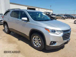 2019 Chevrolet Traverse LT Cloth with VIN 1GNERGKW3KJ263075, listed as a IAAI auction lot 41971835 with 82,746 mi miles. Bid and sale history available at carsss.com. Image 1.