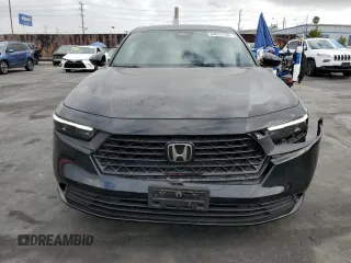 2024 Honda Accord Sport-L with VIN 1HGCY2F72RA077497, listed as a Copart auction lot 54013155 with 13,967 mi miles and Salvage title. Bid and sale history available at DreamBid. Image 5.
