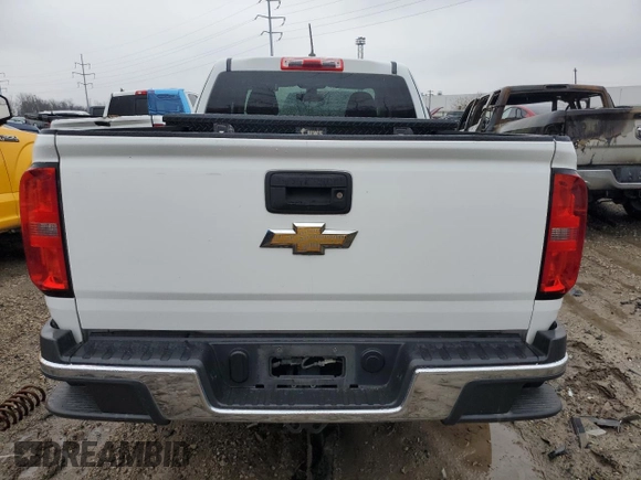 2020 Chevrolet Colorado 4WD Work Truck with VIN 1GCHTBEA4L1232705, listed as a Copart auction lot 82956594 with 110,126 mi miles and Salvage Title. Bid and sale history available at carsss.com. Image 6.