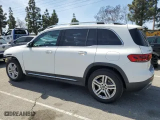 2020 Mercedes-Benz GLB with VIN W1N4M4GB1LW034303, listed as a Copart auction lot 49354325 with 43,274 mi miles and Salvage Title. Bid and sale history available at carsss.com. Image 2.