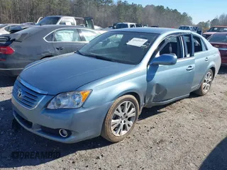 2008 Toyota Avalon XL with VIN 4T1BK36BX8U294231, listed as a IAAI auction lot 41655137 with 119,847 mi miles. Bid and sale history available at carsss.com. Image 2.
