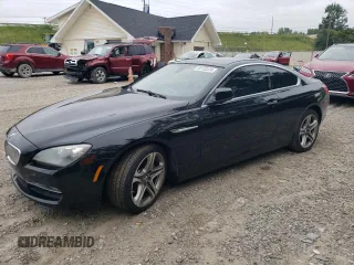 2013 BMW 6 Series 650i with VIN WBAYM9C52DDW20346, listed as a Copart auction lot 68133324 with 74,313 mi miles and Clean Title. Bid and sale history available at carsss.com. Image 1.