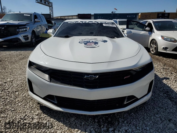 2021 Chevrolet Camaro 1LT with VIN 1G1FB1RX7M0106843, listed as a Copart auction lot 49302105 with 94,890 mi miles and Salvage Title. Bid and sale history available at carsss.com. Image 5.
