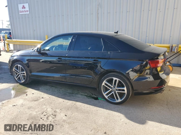 2020 Audi A3 Sedan Premium with VIN WAUAUGFF0LA105713, listed as a Copart auction lot 80308544 with 39,796 mi miles and Salvage Title. Bid and sale history available at carsss.com. Image 2.