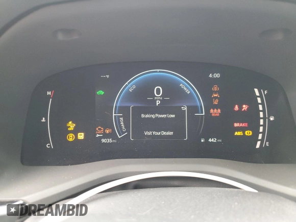 2025 Toyota Camry LE with VIN 4T1DAACK1SU539963, listed as a Copart auction lot 44530225 with 9,035 mi miles and Salvage Title. Bid and sale history available at DreamBid. Image 9.