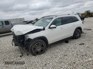 2024 Mercedes-Benz GLS 450 with VIN 4JGFF5KE8RB125341, listed as a Copart auction lot 43917165 with 17,544 mi miles and Salvage Title. Bid and sale history available at DreamBid. Image 1.