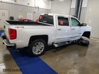 2017 Chevrolet Silverado 1500 High Country with VIN 3GCUKTEJ9HG224454, listed as a Copart auction lot 45988875 with 0 mi miles and Salvage Title. Bid and sale history available at carsss.com. Image 3.