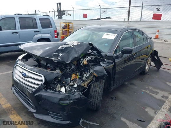 2017 Subaru Legacy Premium with VIN 4S3BNAC69H3028261, listed as a IAAI auction lot 40335834 with 138,821 mi miles. Bid and sale history available at carsss.com. Image 2.