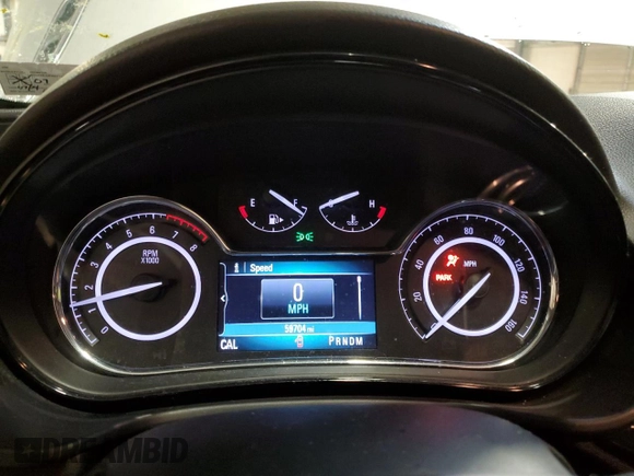 2016 Buick Regal with VIN 2G4GL5EX9G9188411, listed as a Copart auction lot 89083965 with 59,704 mi miles and Salvage Title. Bid and sale history available at DreamBid. Image 9.