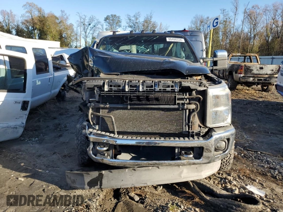 2012 Ford F-350 XL with VIN 1FT8W3DT0CED12317, listed as a Copart auction lot 80488334 with Not Provided miles and Salvage Title. Bid and sale history available at DreamBid. Image 5.