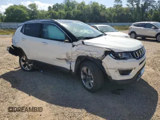 2020 Jeep Compass Limited с VIN 3C4NJDCB7LT233839, выставлен на аукционе Copart как лот 53582485 с пробегом 64 653 миль миль и Списание • Salvage title. История ставок и продаж доступна на DreamBid. Изображение 4.