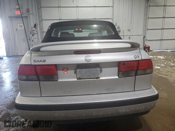 1999 Saab 9-3 SE with VIN YS3DF75PXX7023455, listed as a Copart auction lot 45401015 with 155,954 mi miles and Clean Title. Bid and sale history available at carsss.com. Image 6.