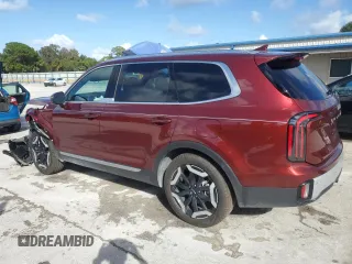 2024 Kia Telluride EX with VIN 5XYP34GC3RG554511, listed as a Copart auction lot 80327014 with 3,006 mi miles and Salvage Title. Bid and sale history available at DreamBid. Image 2.