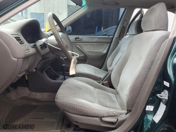 1999 Honda Civic VP with VIN 2HGEJ6610XH579794, listed as a Copart auction lot 47687515 with 229,343 mi miles and Salvage Title. Bid and sale history available at carsss.com. Image 7.