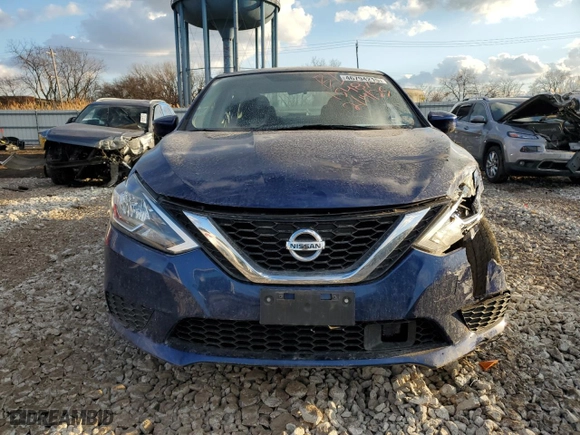 2019 Nissan Sentra S with VIN 3N1AB7AP8KY445343, listed as a Copart auction lot 46794215 with 63,273 mi miles and Salvage Title. Bid and sale history available at carsss.com. Image 5.