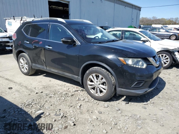 2014 Nissan Rogue SV with VIN 5N1AT2MV3EC866306, listed as a Copart auction lot 53285165 with 122,054 mi miles and Salvage Title. Bid and sale history available at carsss.com. Image 4.