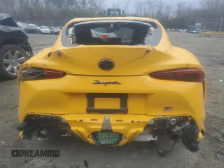 2023 Toyota GR Supra 3.0 with VIN WZ1DB0G06PW058219, listed as a Copart auction lot 83528874 with 0 mi miles and Salvage Title. Bid and sale history available at carsss.com. Image 6.