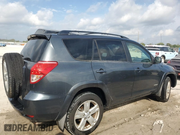 2007 Toyota RAV4 Sport with VIN JTMZD32VX75070642, listed as a Copart auction lot 48042885 with 163,055 mi miles and Salvage Title. Bid and sale history available at carsss.com. Image 3.