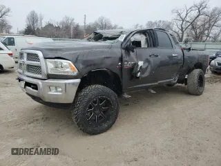 2015 Ram 2500 Laramie with VIN 3C6UR5NL5FG603612, listed as a Copart auction lot 41845805 with Not provided miles and Salvage title. Bid and sale history available at DreamBid. Image 1.